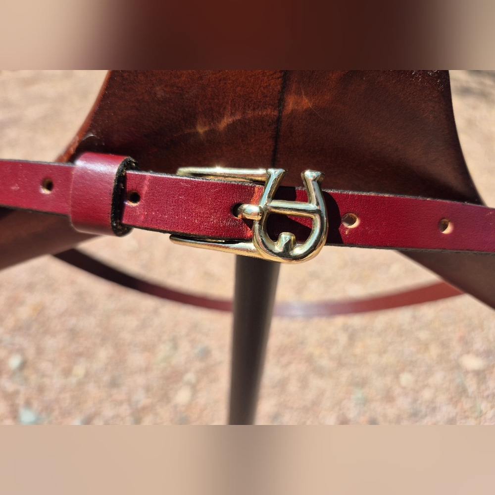 "Etienne Aigner Leather Belt"